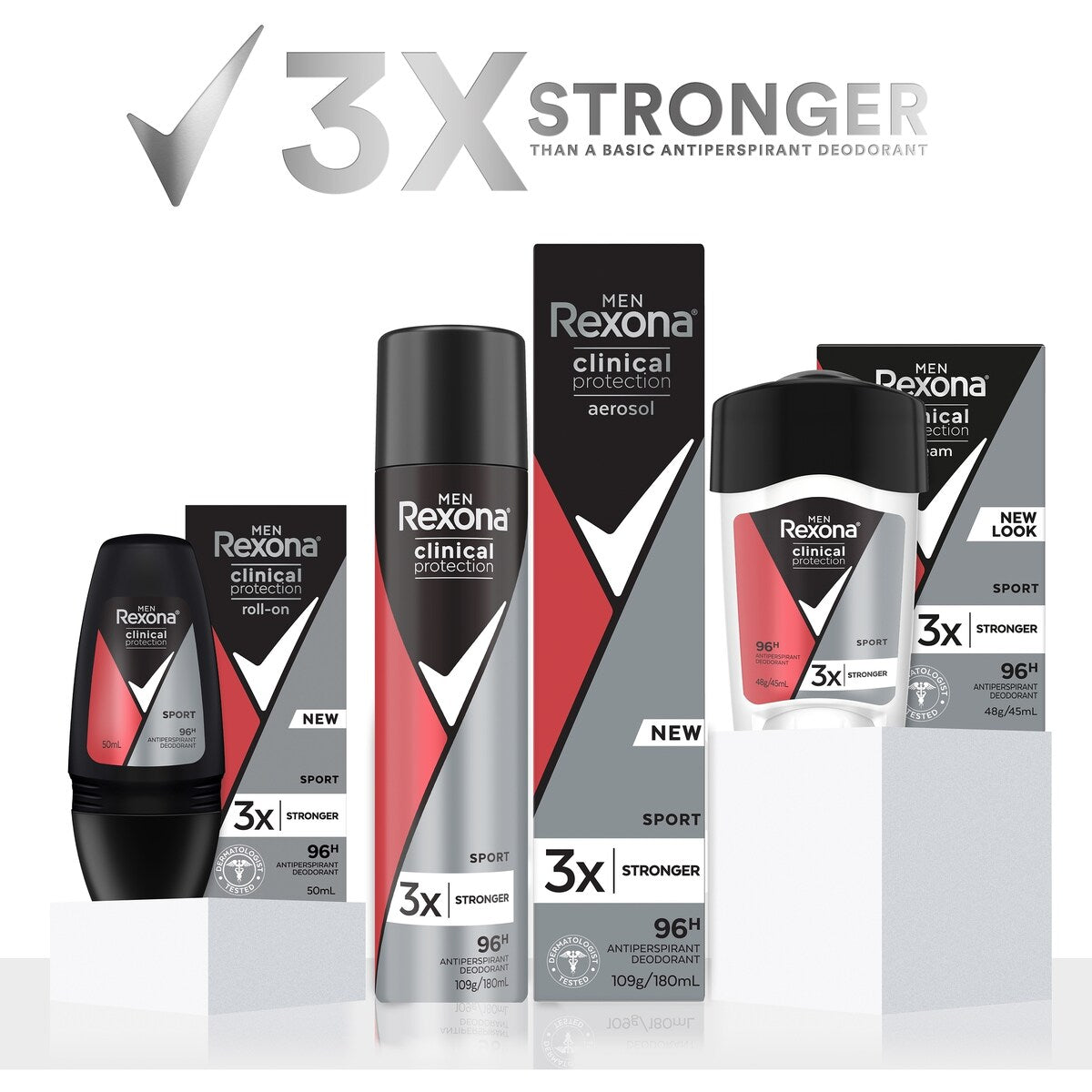 Rexona Men Clinical Protection Deodorant Sport 50 Ml