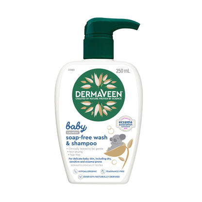 Dermaveen Baby Soap Free Wash & Shampoo - 250mL