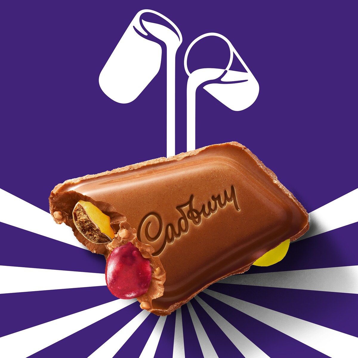 Cadbury Marvellous Creations Popping Candy Chocolate Block 190g