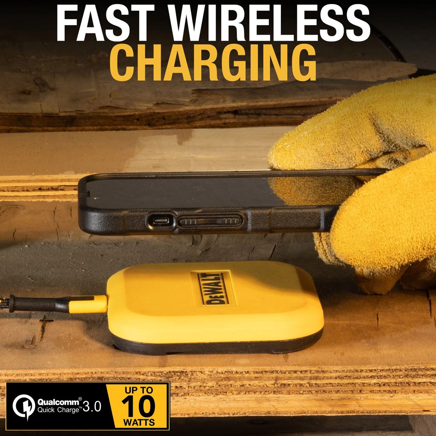 Dewalt Fast Wireless Charging Pad - 10W