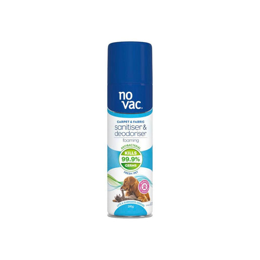No Vac Pet Foam Carpet Sanitiser & Deodoriser - 290g