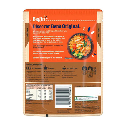 Ben's Original Brown Rice Pouch Microwave - 250g
