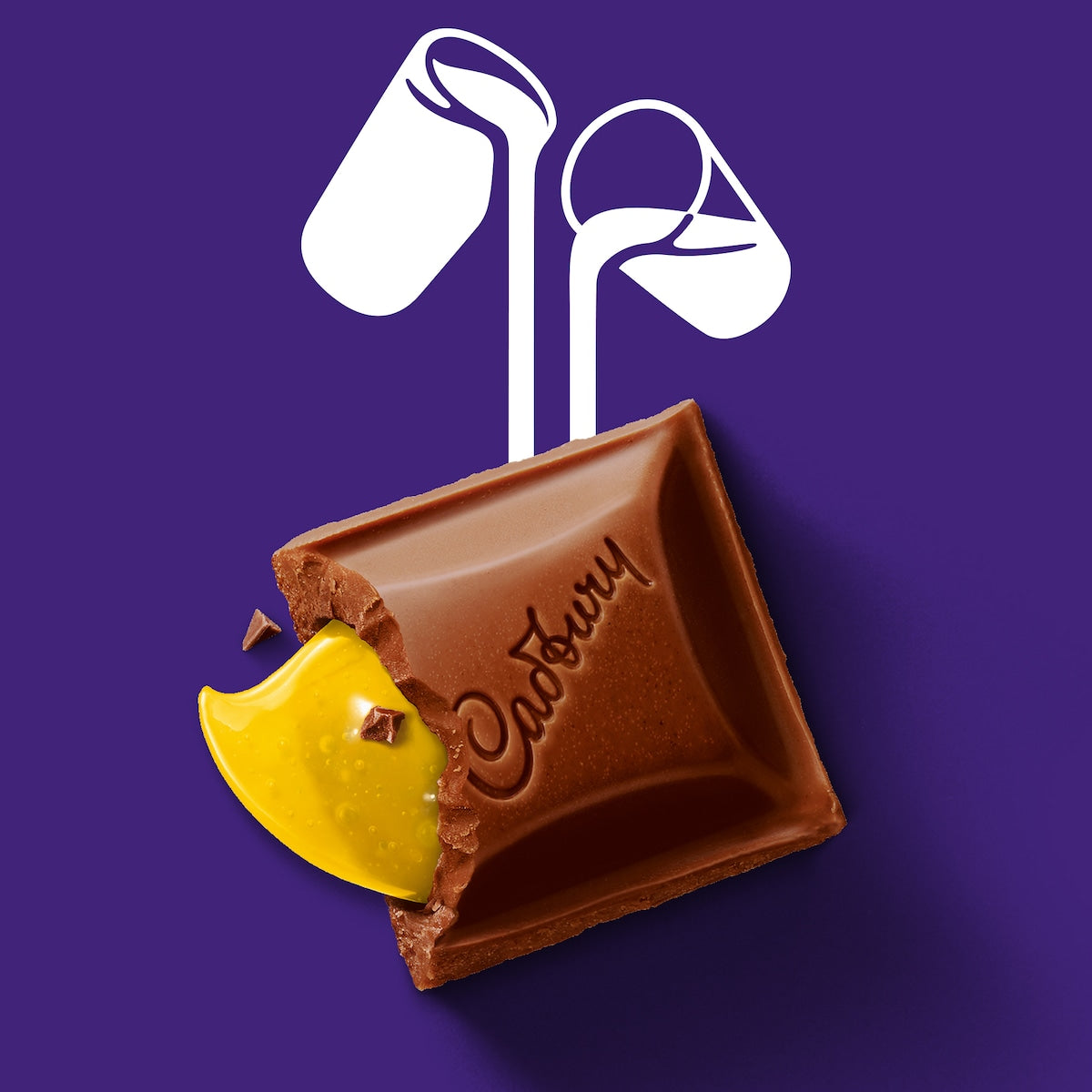 Cadbury Dairy Milk Tropical Pineapple Chocolate Block 180g