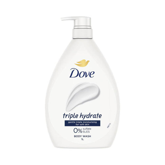 Dove Triple Moisturising Body Wash - 1L