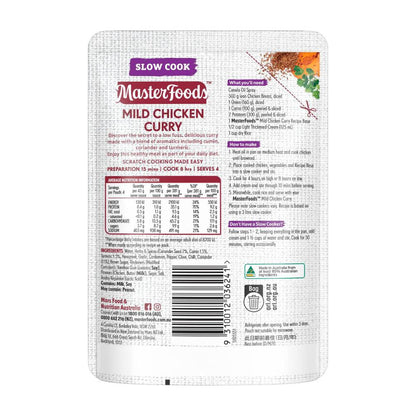 MasterFoods Slow Cooker Mild Chicken Curry Recipe Base - 175g