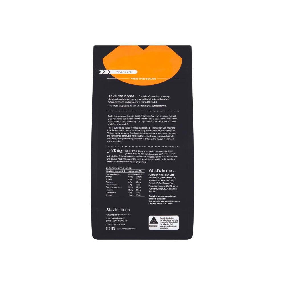 Farmer Jo Honey Granola - 400g