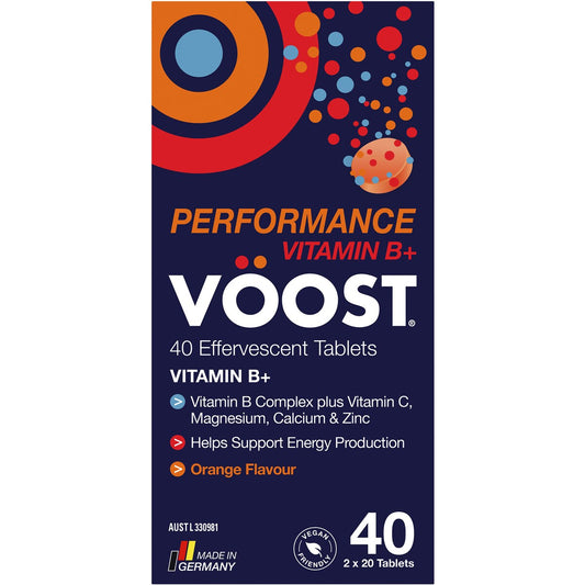 Voost Effervescent Vitamin b+ Performance 40 Pack