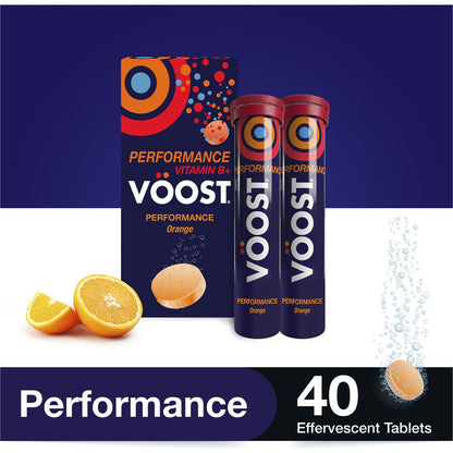 Voost Effervescent Vitamin b+ Performance 40 Pack