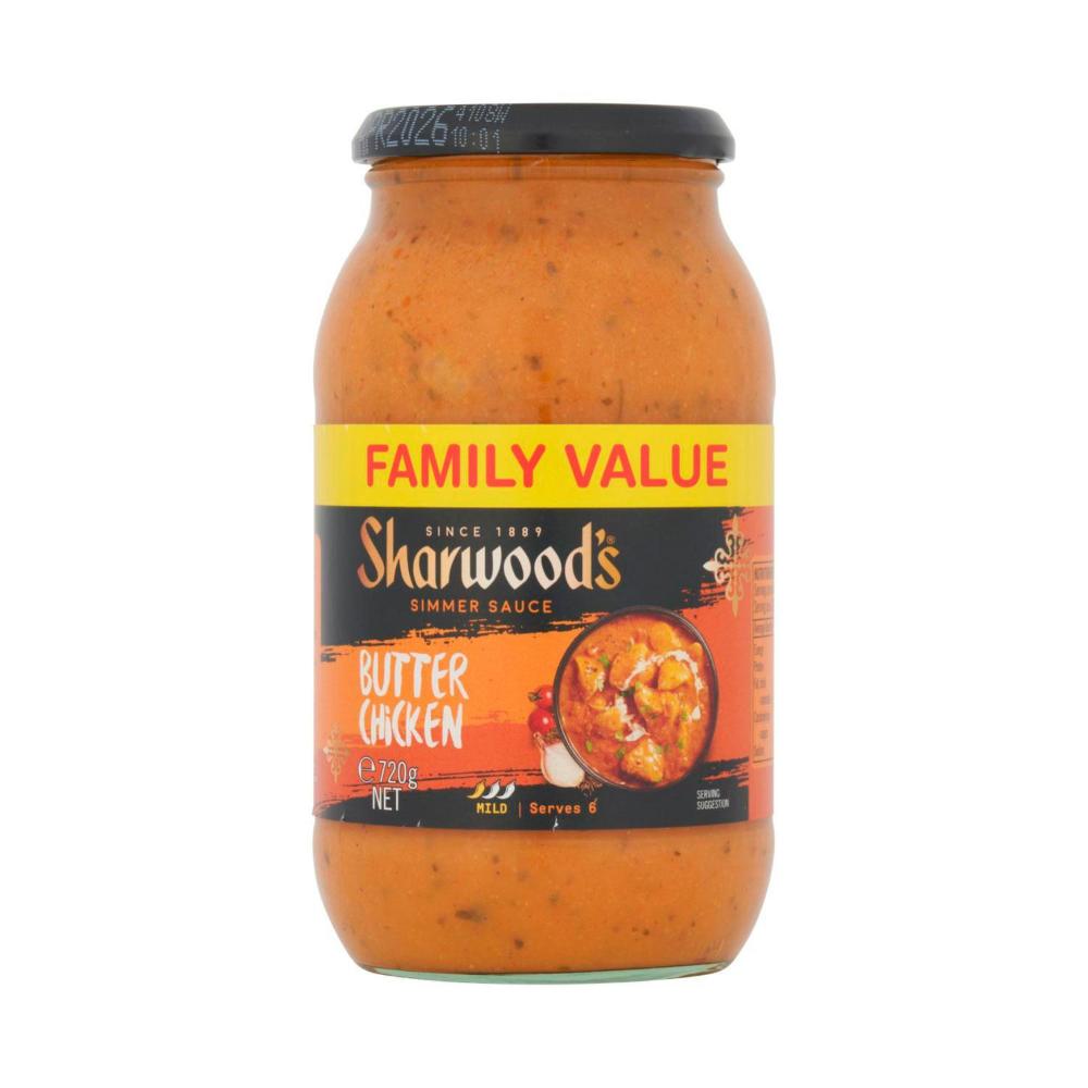 Sharwoods Butter Chicken Family Jar - 720g