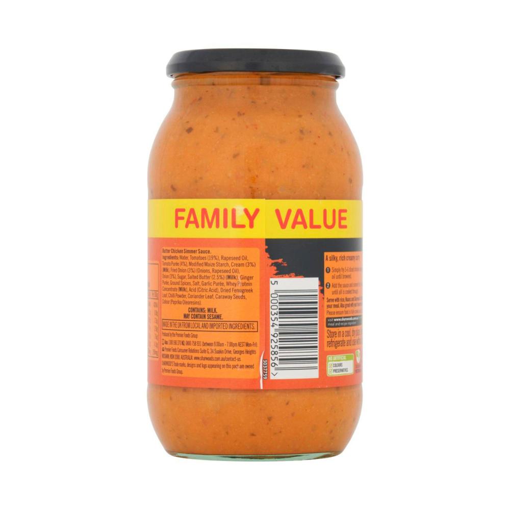 Sharwoods Butter Chicken Family Jar - 720g