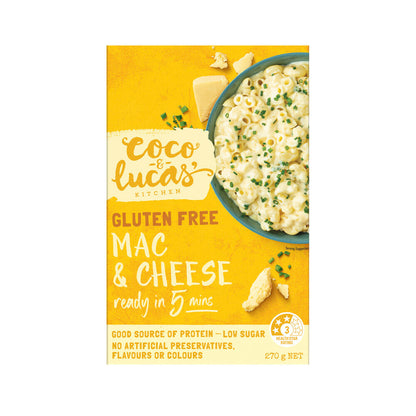 Coco & Lucas Gluten Free Mac & Cheese - 270g