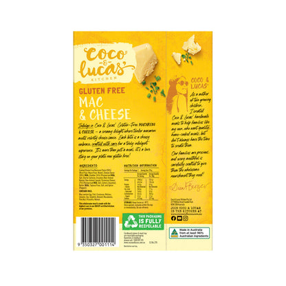 Coco & Lucas Gluten Free Mac & Cheese - 270g