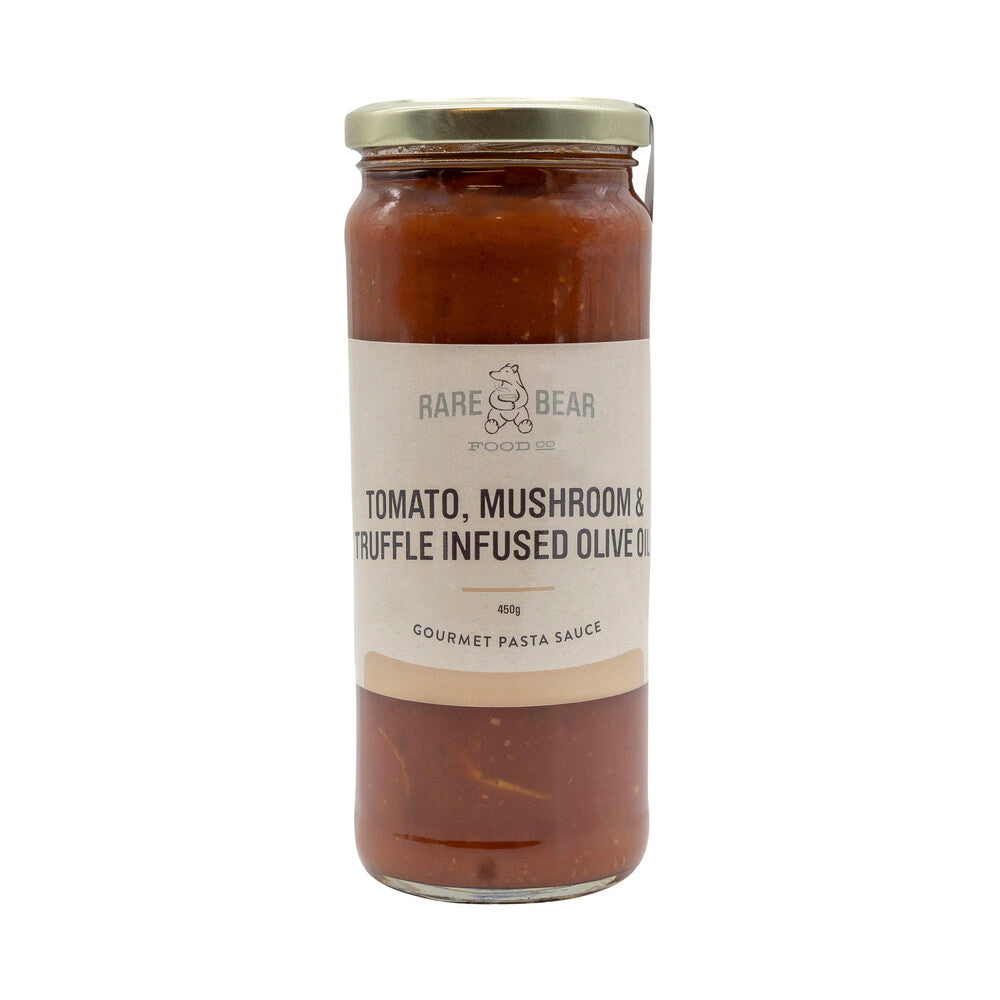Rare Bear Tomato Mushroom & Truffle Infused Pasta Sauce - 450g
