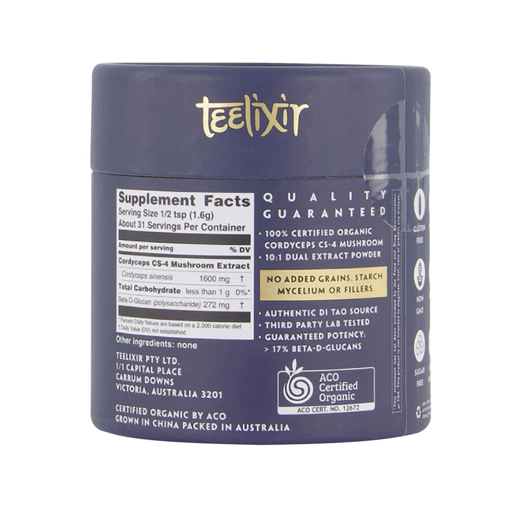 Teelixir Cordyceps Mushroom - 50g
