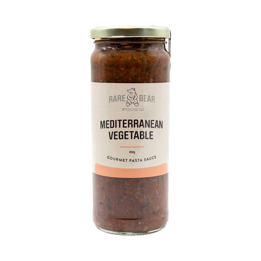 Rare Bear Mediterranean Vegetable Pasta Sauce - 450g