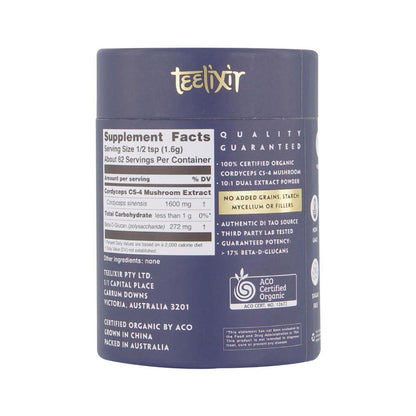 Teelixir Cordyceps Mushroom - 100g