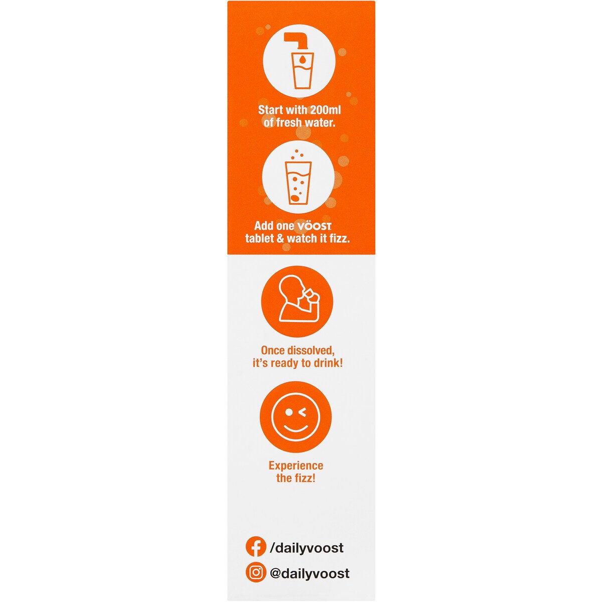 VOOST Effervescent Vitamin C 40 pack