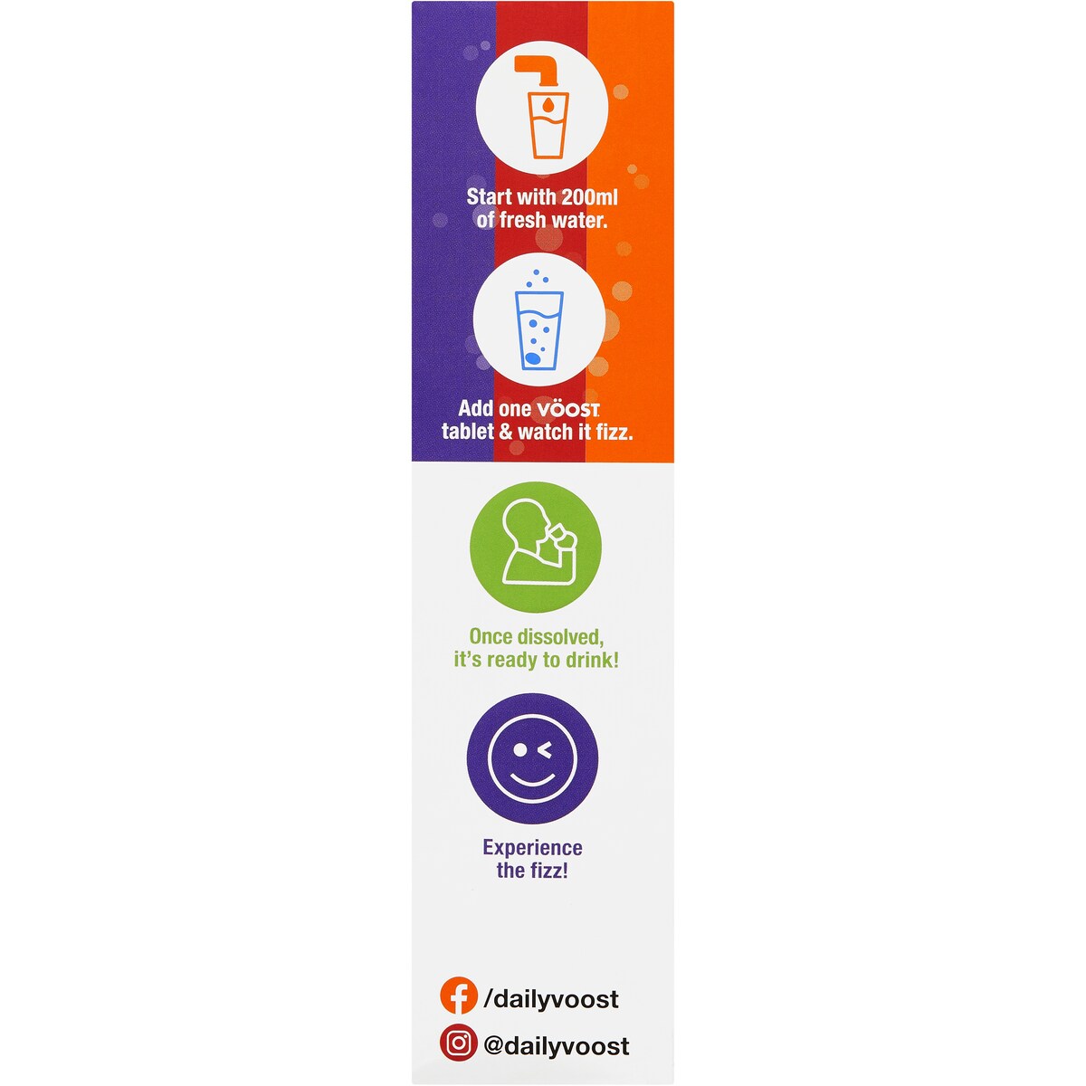 VOOST Effervescent Multivitamin 40 pack