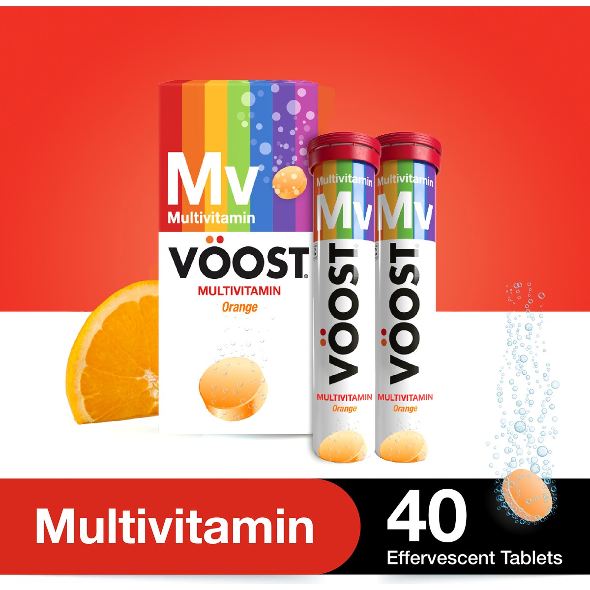 VOOST Effervescent Multivitamin 40 pack