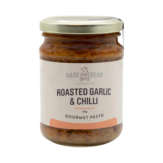 Rare Bear Roasted Garlic & Chilli Pesto - 250g