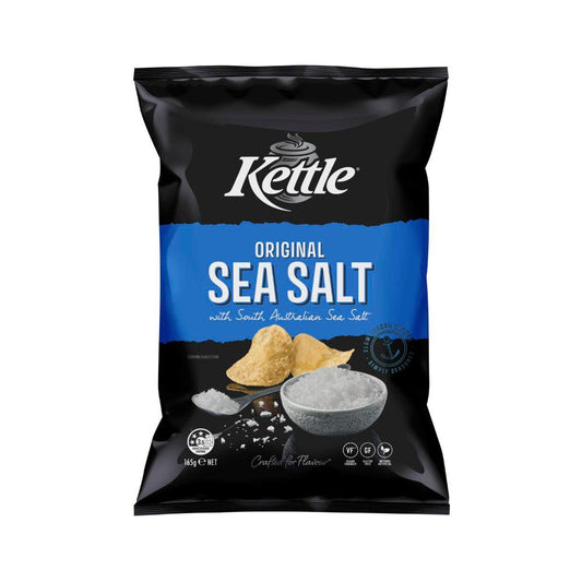 Kettle Sea Salt Potato Chips - 165g