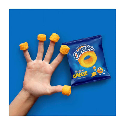 Cheezels Cheese Chips Multipack Lunch Box School Snacks 6 Pack - 114g