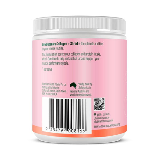Life Botanics Powder Collagen + Shred - 150g