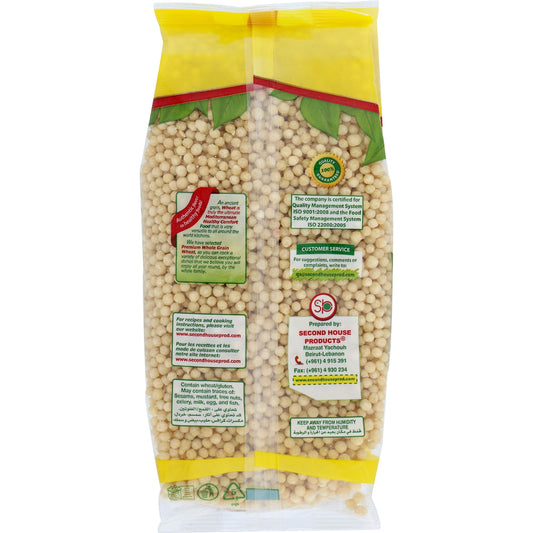 Second House Pearl Couscous Moghrabiyeh 907g