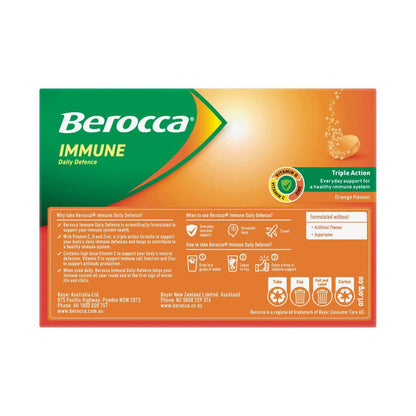 Berocca Immune Effervescent Orange - 45 pack