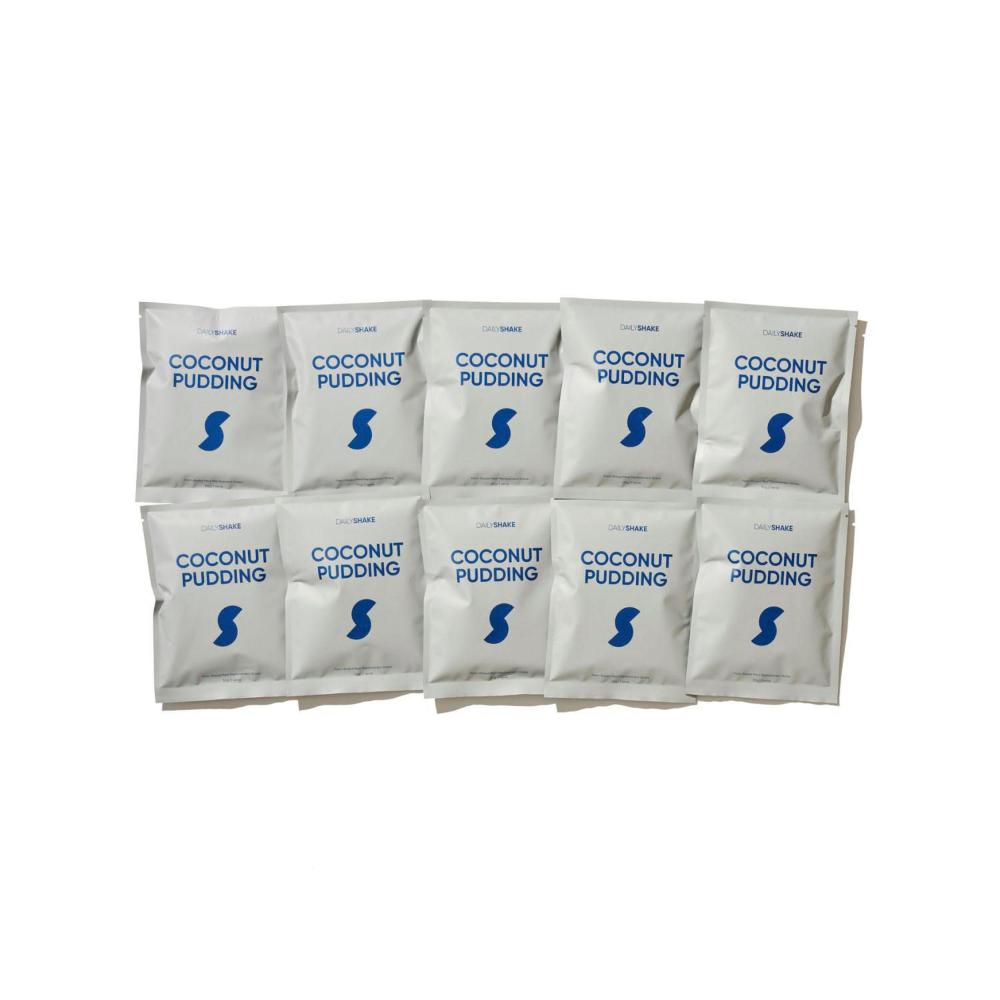 Daily Shake Coconut Pudding 10 Single Sachet Pack Meal Replacement - 10 pack