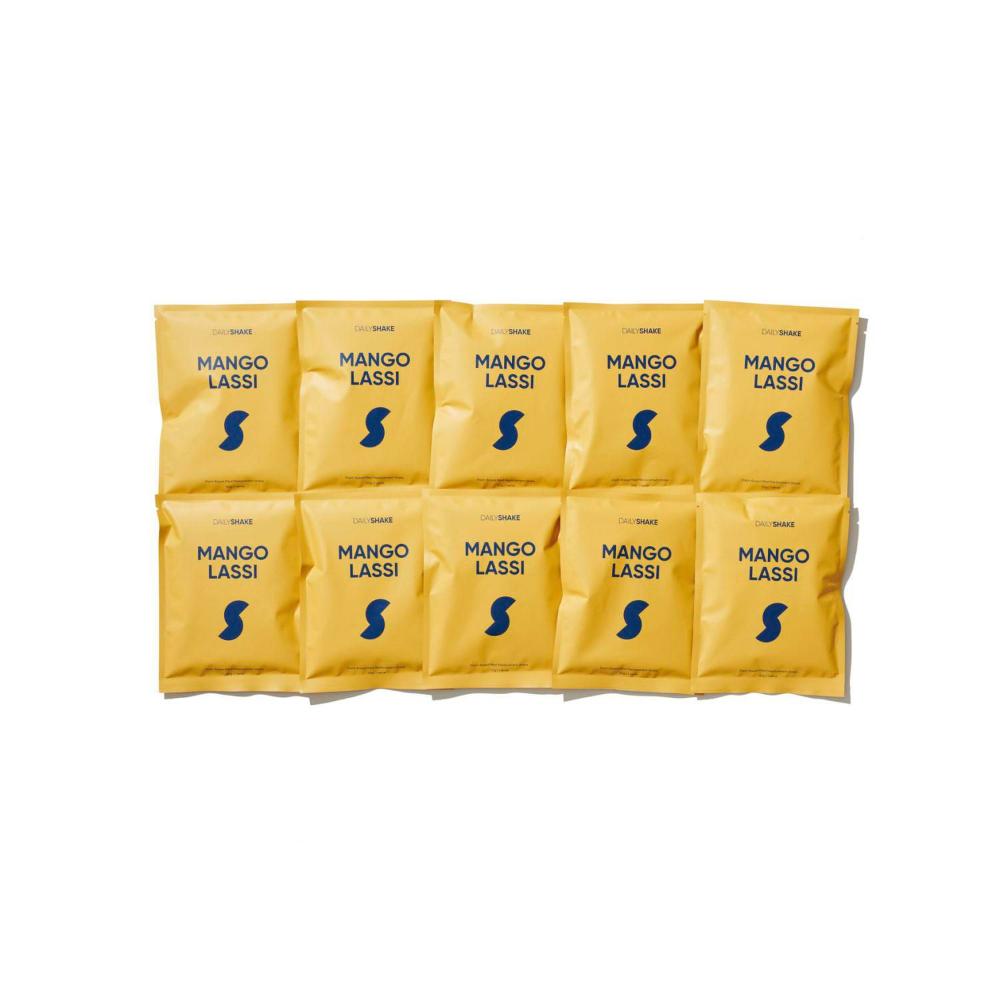 Daily Shake Mango Lassi 10 Single Sachet Pack Meal Replacement - 10 pack