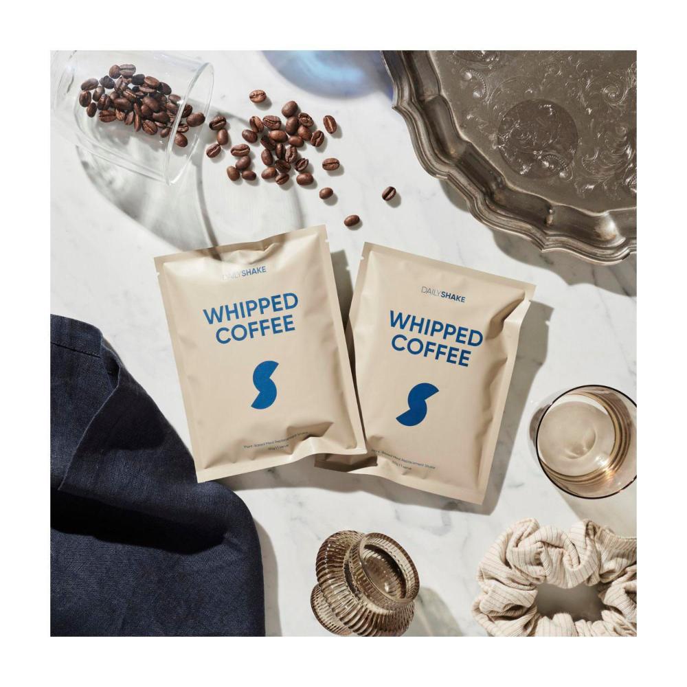 Daily Shake Whipped Coffee 10 Single Sachet Pack Meal Replacement - 10 pack