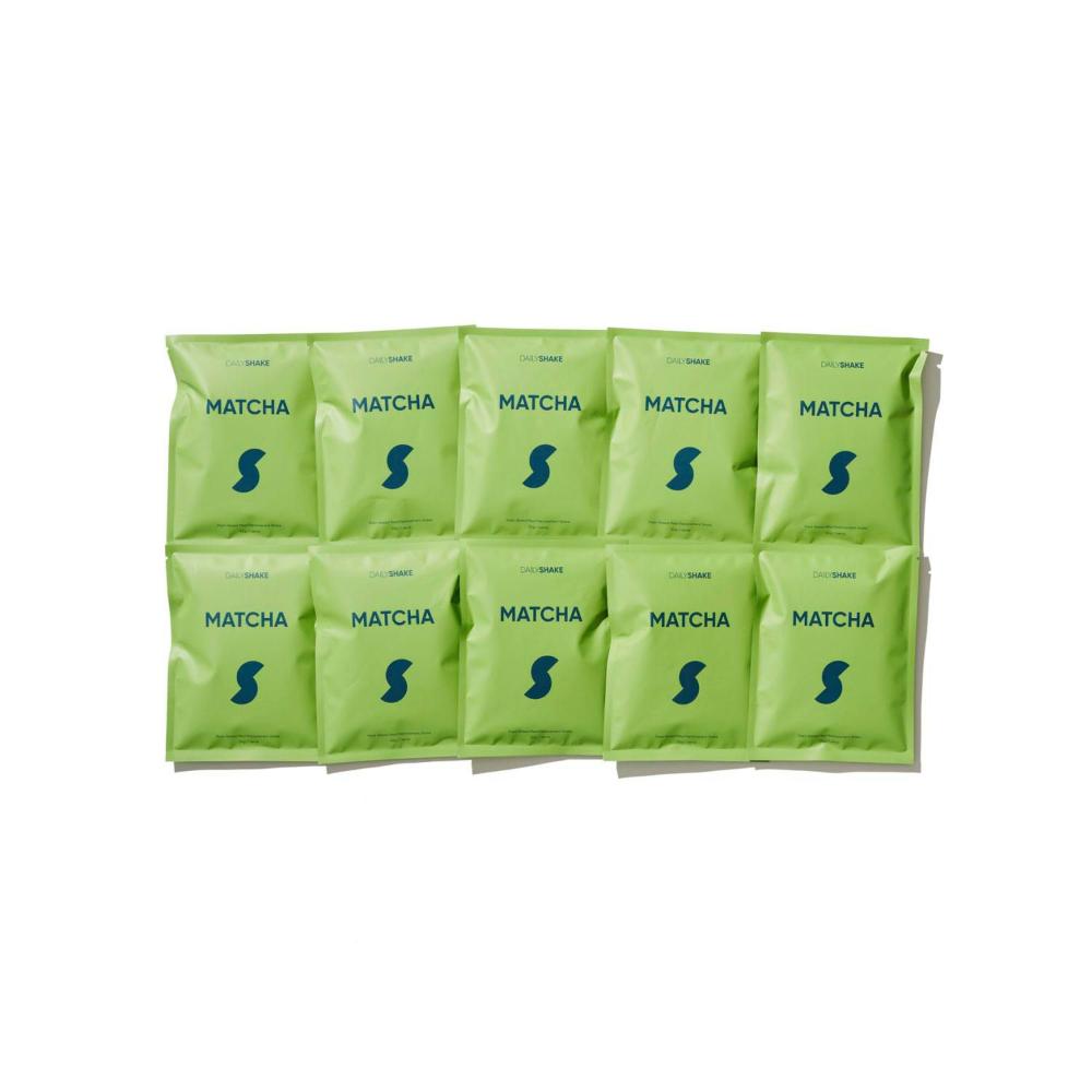 Daily Shake Matcha 10 Single Sachet Pack Meal Replacement - 10 pack