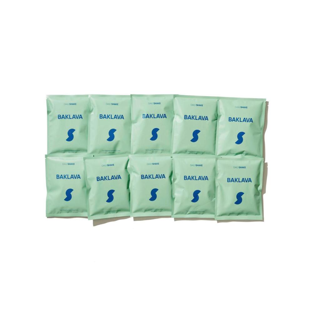 Daily Shake Baklava 10 Single Sachet Pack Meal Replacement - 10 pack