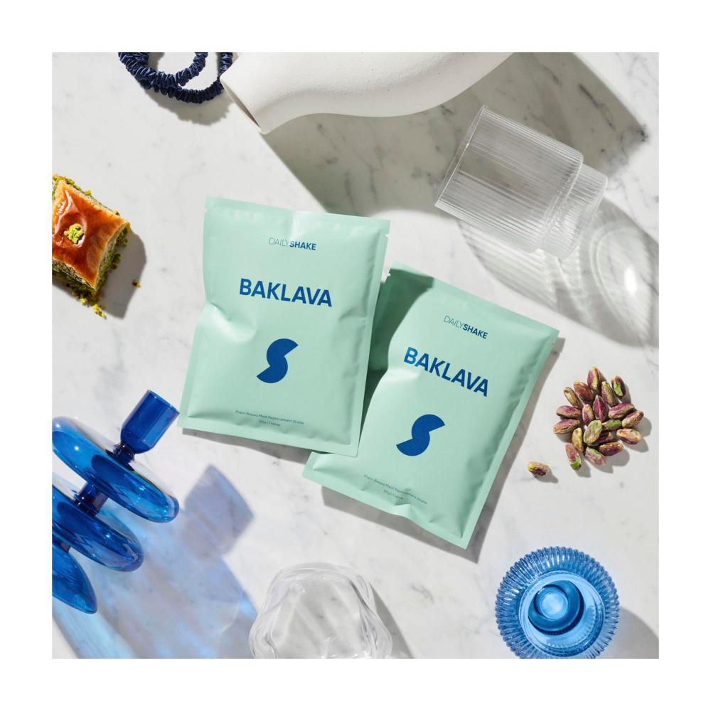 Daily Shake Baklava 10 Single Sachet Pack Meal Replacement - 10 pack