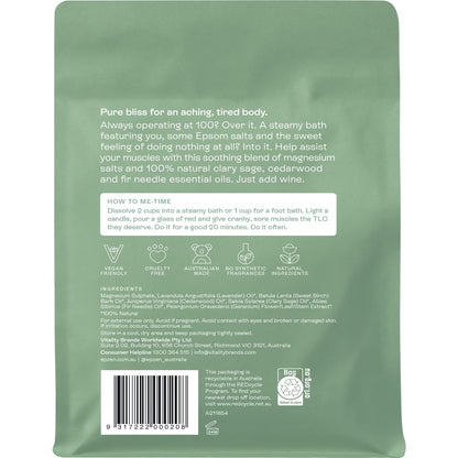 Epzen Soothe Magnesium Bath Crystals 900g