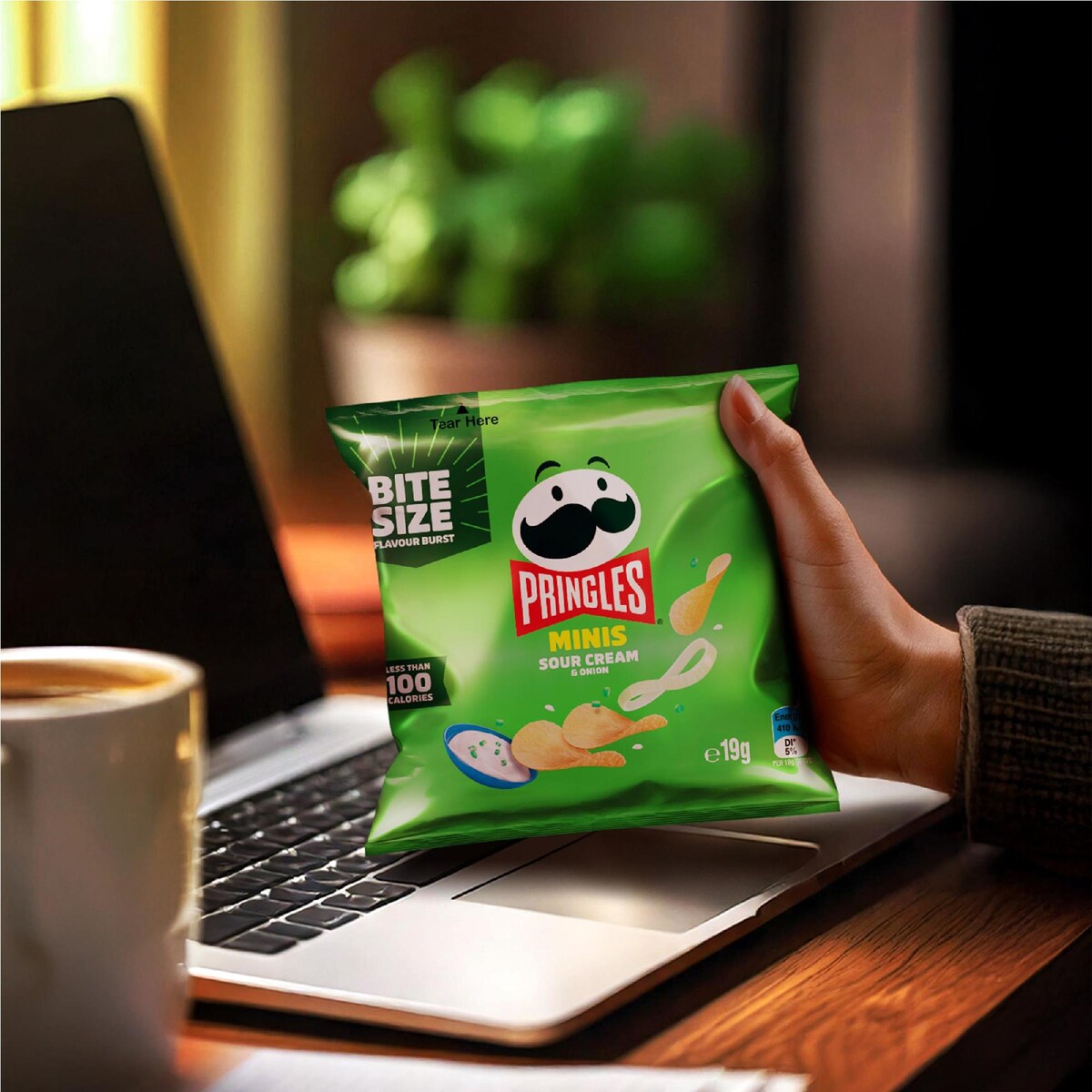 Pringles Minis Multipack Sour Cream & Onion Potato Chips 5 Pack Each