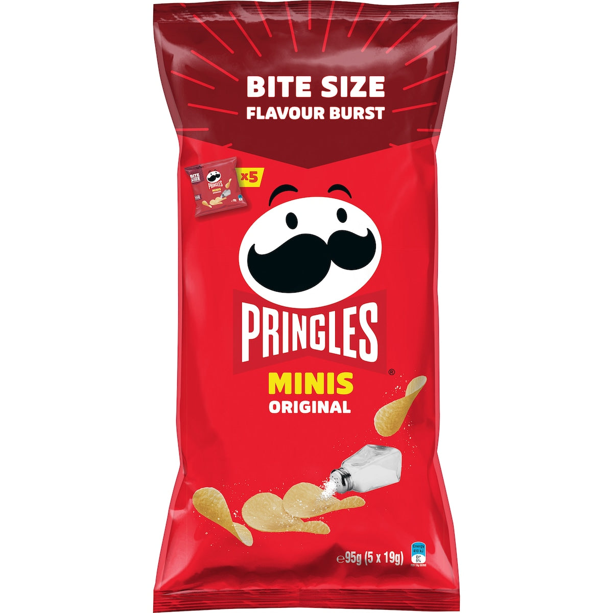 Pringles Minis Multipack Original Potato Chips 5 Pack Each