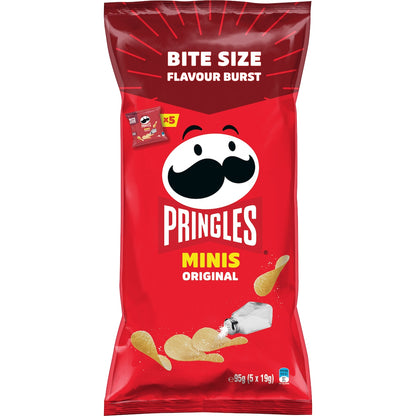 Pringles Minis Multipack Original Potato Chips 5 Pack Each