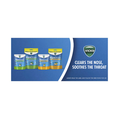 Vicks Vapodrops Original Menthol Lozenges - 24 pack