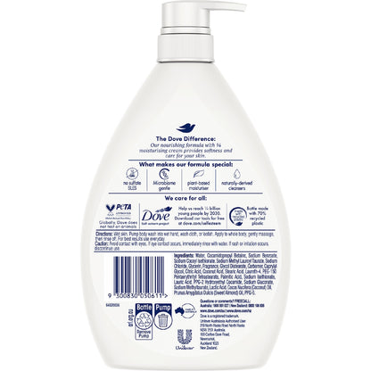 Dove Body Wash Gentle Pamper 1l