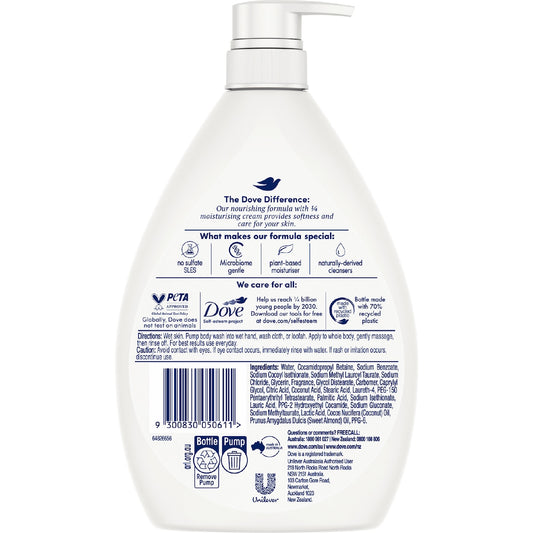 Dove Body Wash Gentle Pamper 1l