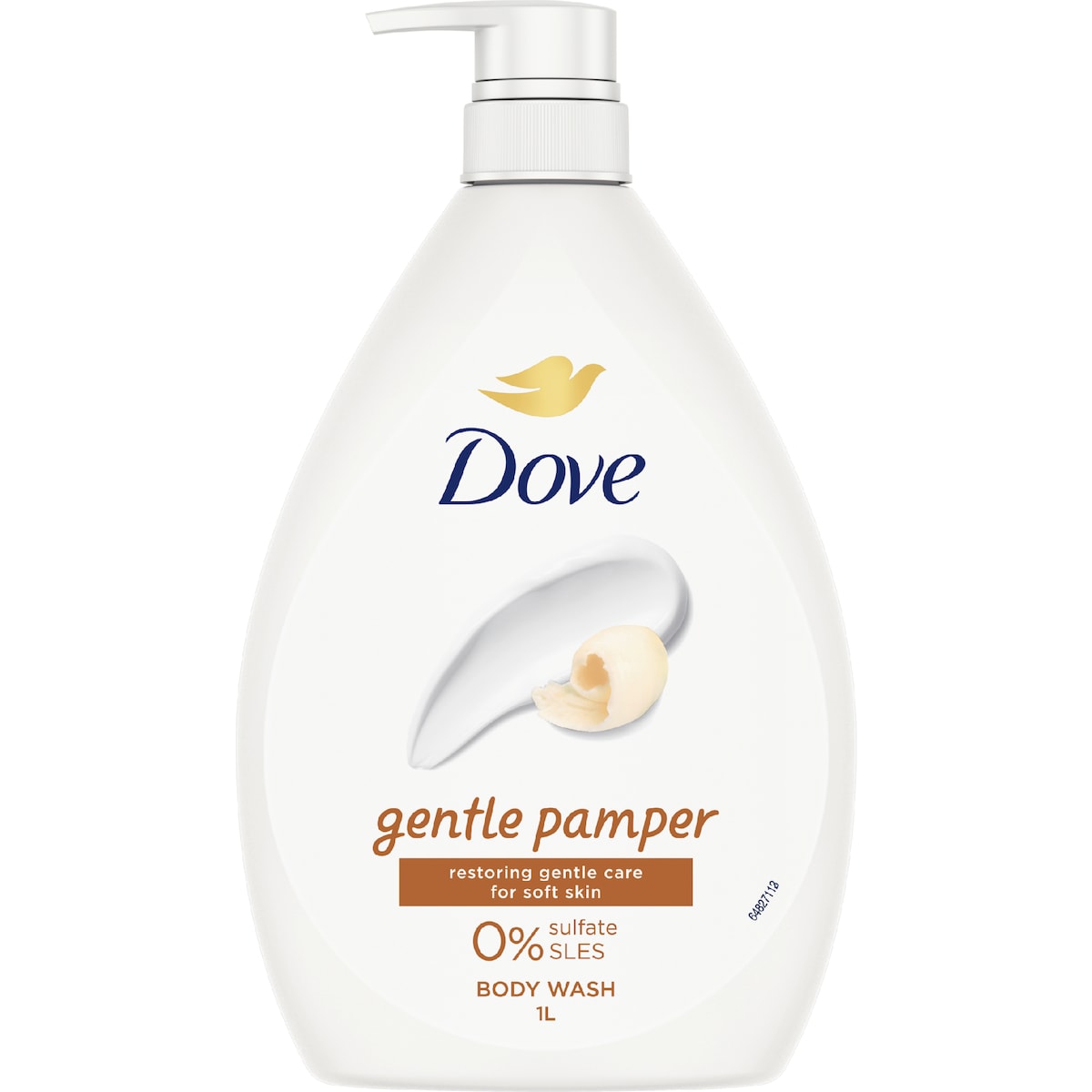 Dove Body Wash Gentle Pamper 1l