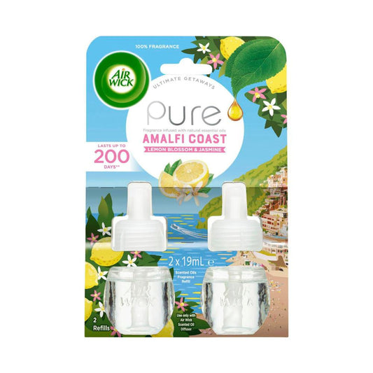 Air Wick Pure Scented Oils Refill Lemon Blossom & Jasmine 2 X 19ml - 1 each