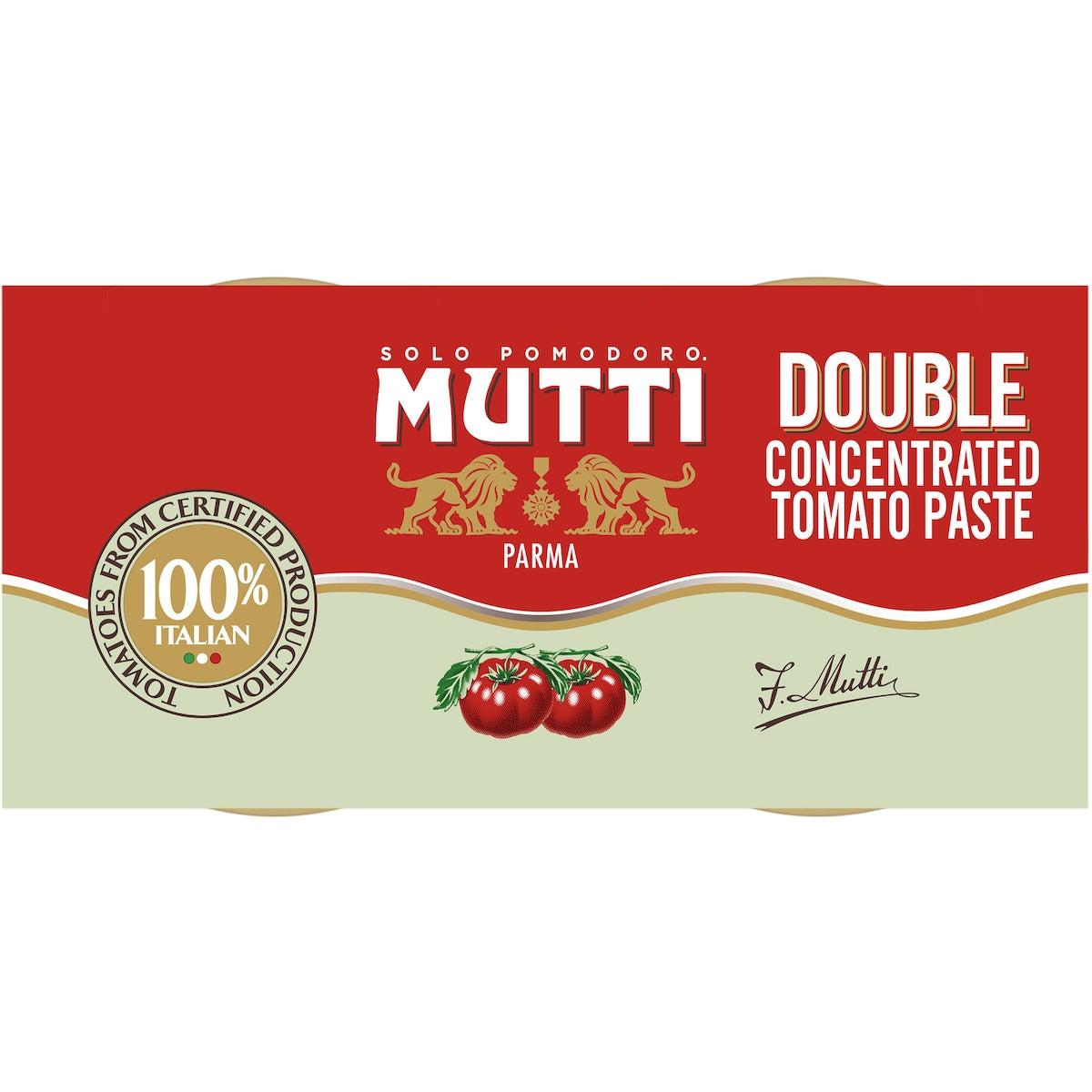 Mutti Tomato Paste Double Concentrate 140g X 2 Pack