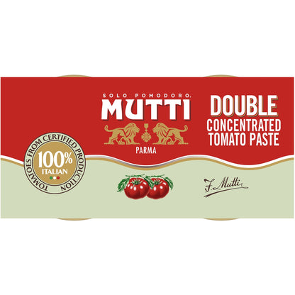 Mutti Tomato Paste Double Concentrate 140g X 2 Pack