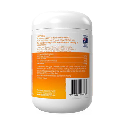 Nature's Way Vitamin C Sugarless 500mg - 320 Pack
