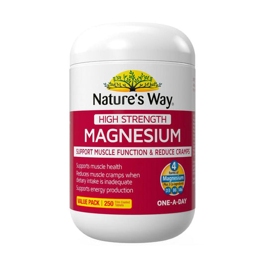 Nature's Way High Strength Magnesium - 250 Pack