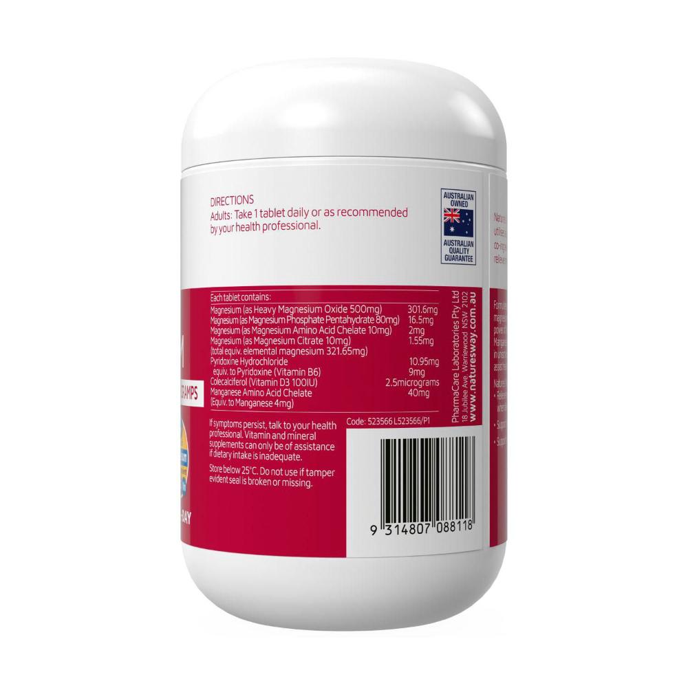 Nature's Way High Strength Magnesium - 250 Pack