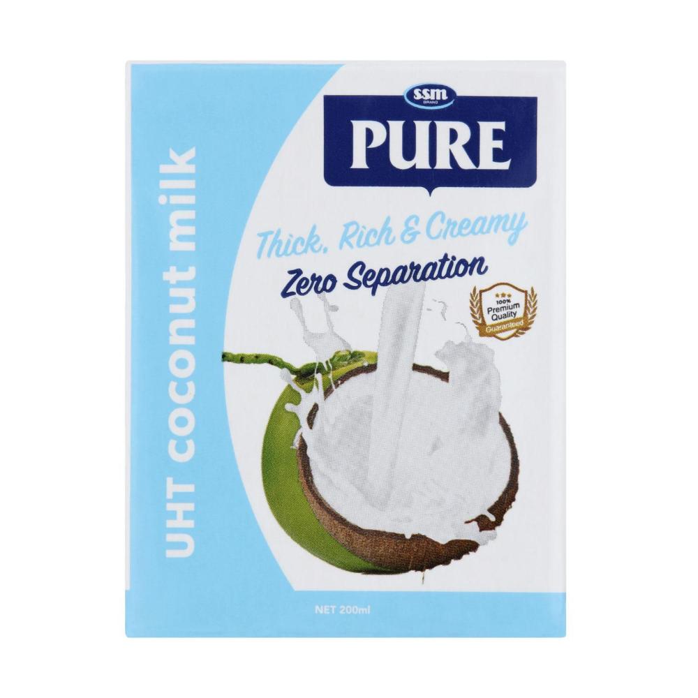 Ssm Pure Coconut Milk - 200ML